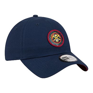 Women's New Era Navy Denver Nuggets Sparkle Casual Classic Adjustable Hat