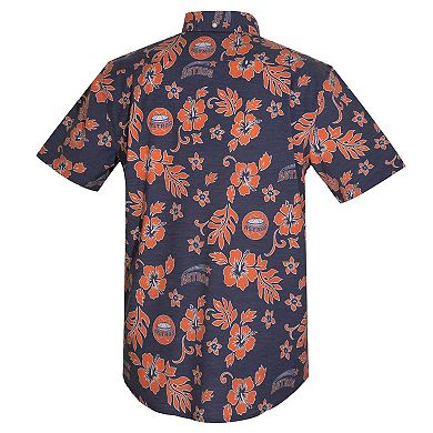 Men's Reyn Spooner Navy Houston Astros Cooperstown Kekai Performance Button-Down Top