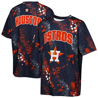 Youth Outerstuff Navy Houston Astros Y2 Tech Stadium Lights T-Shirt