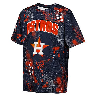 Youth Outerstuff Navy Houston Astros Y2 Tech Stadium Lights T-Shirt