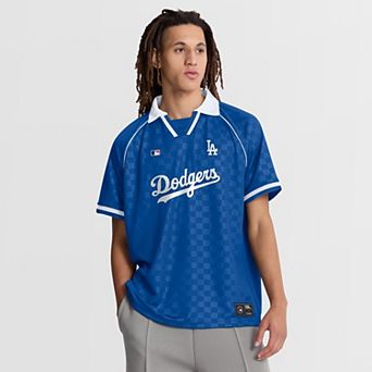 Men's Fanatics Royal Los Angeles Dodgers Homerun Raglan V-Neck Polo