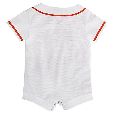 Newborn Nike White Houston Astros Home Replica Romper Jersey