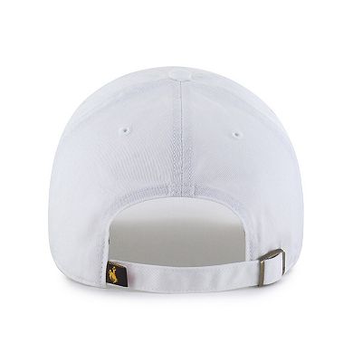 Men's '47 White Wyoming Cowboys Clean Up Adjustable Hat