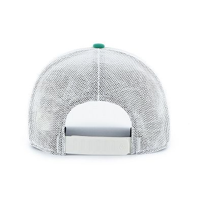 Men's '47 Kelly Green/White Los Angeles Dodgers Elevated Greens Adjustable Trucker Hat