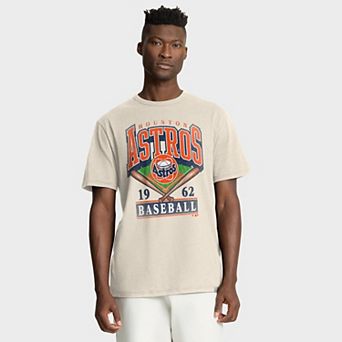 Men's Fanatics Tan Houston Astros Stadium Slub T-Shirt