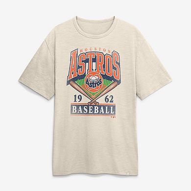 Men's Fanatics Tan Houston Astros Stadium Slub T-Shirt