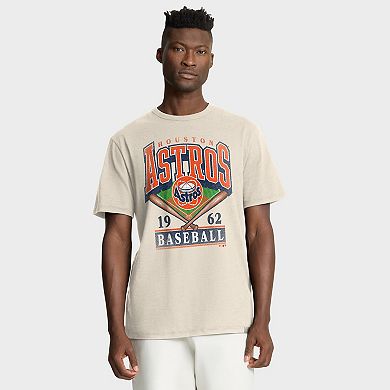 Men's Fanatics Tan Houston Astros Stadium Slub T-Shirt
