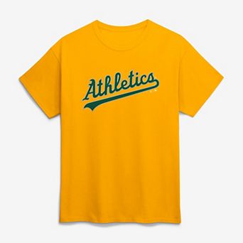 Men's Logo Athletic Gold Athletics Wordmark T-Shirt