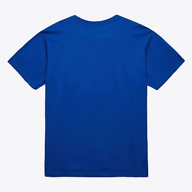 Unisex Mitchell & Ness Royal Golden State Warriors Hardwood Classics Arch T-Shirt