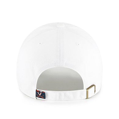 Men's '47 White Virginia Cavaliers Clean Up Adjustable Hat