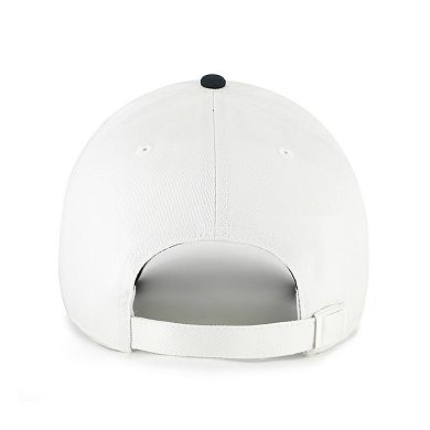 Men's '47 White/Black Army Black Knights Contemporary Basics Two Tone Clean Up Adjustable Hat