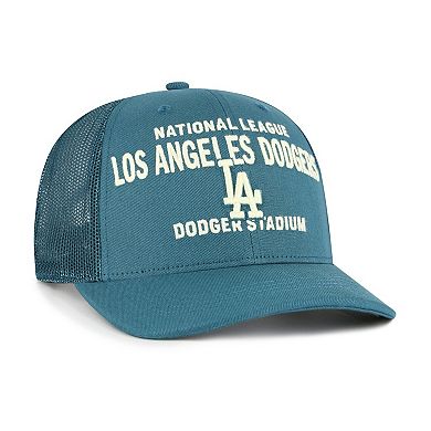 Men's '47 Teal Los Angeles Dodgers Contemporary Hitch Adjustable Trucker Hat