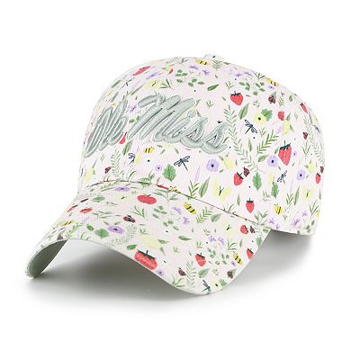 Women's '47 Natural Ole Miss Rebels Posey Clean Up Adjustable Hat