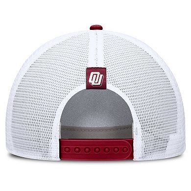 Unisex Nike Gray Oklahoma Sooners 2026 Basketball Refresh 5-Panel Rise Trucker Hat
