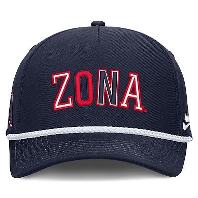 Unisex Nike Navy Arizona Wildcats 2026 Basketball Refresh 5-Panel Rope Rise Hat
