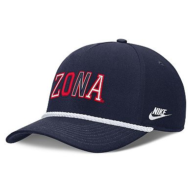 Unisex Nike Navy Arizona Wildcats 2026 Basketball Refresh 5-Panel Rope Rise Hat