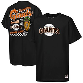 Youth Mitchell & Ness Black San Francisco Giants Cooperstown Concession T-Shirt