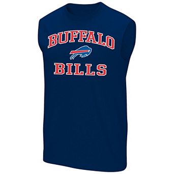 Men's Fanatics Royal Buffalo Bills Big & Tall Hart & Soul Muscle Tank Top