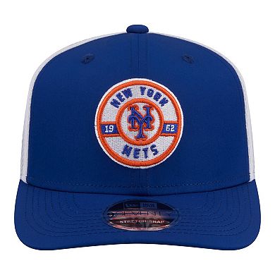 Men's New Era Royal New York Mets Active 9SEVENTY Adjustable Trucker Hat