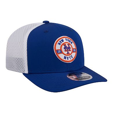 Men's New Era Royal New York Mets Active 9SEVENTY Adjustable Trucker Hat