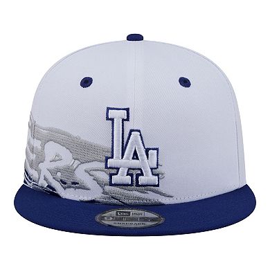 Men's New Era White/Royal Los Angeles Dodgers 9FIFTY Snapback Hat