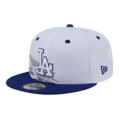 Men's New Era White/Royal Los Angeles Dodgers 9FIFTY Snapback Hat