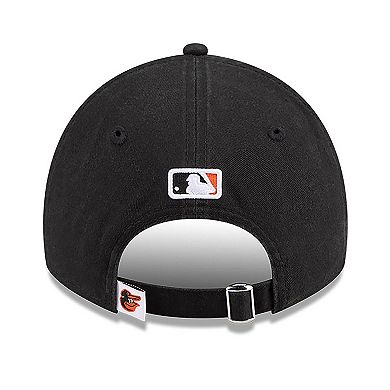 Youth New Era Black Baltimore Orioles 2026 Jackie Robinson Day 9TWENTY Adjustable Hat