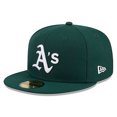 Men's New Era Green Athletics 2026 Jackie Robinson Day 59FIFTY Fitted Hat