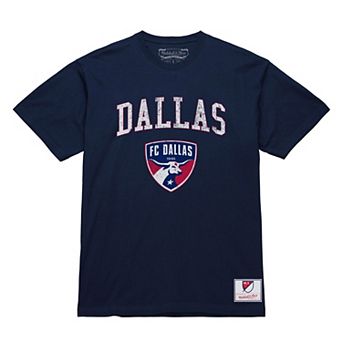 Men's Mitchell & Ness Navy FC Dallas City Pride T-Shirt