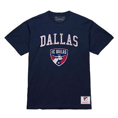 Men's Mitchell & Ness Navy FC Dallas City Pride T-Shirt
