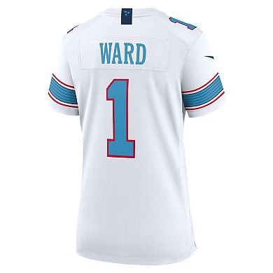 Women's Nike Cameron Ward White Tennessee Titans Game Jersey