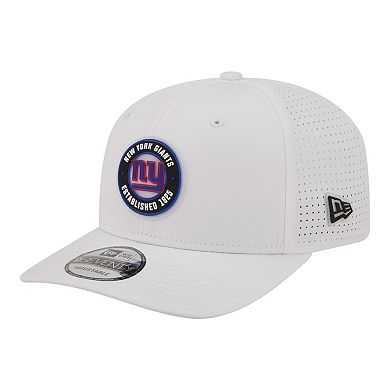 Men's New Era White New York Giants COOLERA 9SEVENTY Adjustable Hat