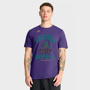 Men's Nike Purple Arizona Diamondbacks Cooperstown Collection T-Shirt