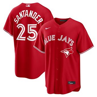 Men's Nike Anthony Santander Red Toronto Blue Jays Canada Day Replica Jersey