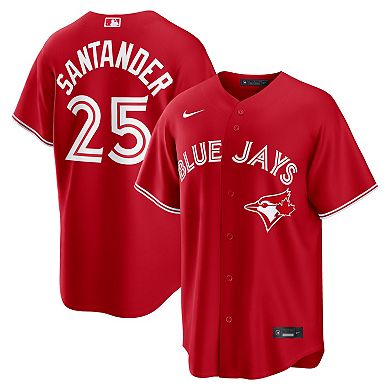 Men's Nike Anthony Santander Red Toronto Blue Jays Canada Day Replica Jersey