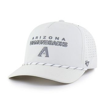 Men's '47 White Arizona Diamondbacks Forward Vault Hitch Adjustable Hat