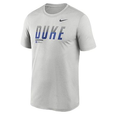 Men's Nike Gray Duke Blue Devils Sideline Legend Dri-FIT T-Shirt