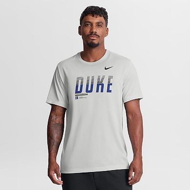 Men's Nike Gray Duke Blue Devils Sideline Legend Dri-FIT T-Shirt