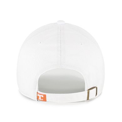 Men's '47 White Tennessee Volunteers Clean Up Adjustable Hat