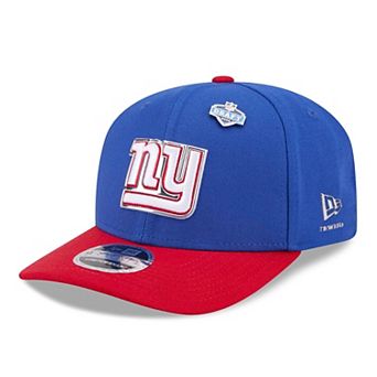 Men's New Era Royal/Red New York Giants 2026 NFL Draft 9SEVENTY Adjustable Hat