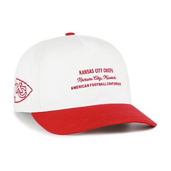 Men's '47 White Kansas City Chiefs Contemporary Two-Tone Hitch Adjustable Hat