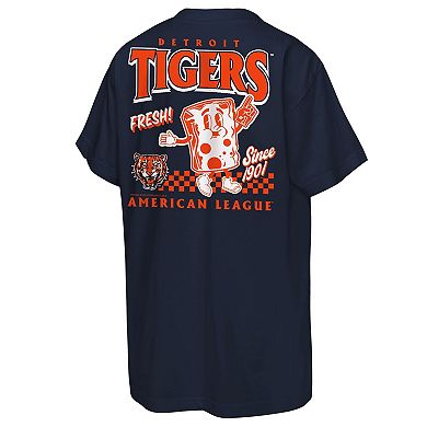 Youth Mitchell & Ness Navy Detroit Tigers Cooperstown Concession T-Shirt