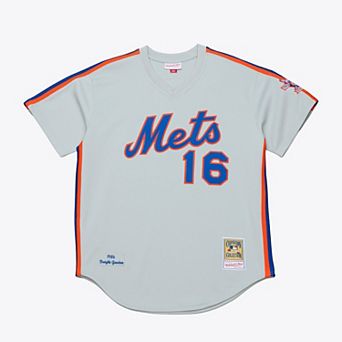 Men's Mitchell & Ness Dwight Gooden White New York Mets 1986 Authentic Jersey