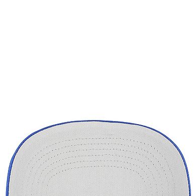 Men's '47 Blue New York Knicks Emmett Heavy Twill Trucker Hitch Adjustable Hat