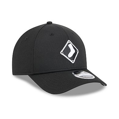 Men's New Era Black Chicago White Sox 2025 Batting Practice 9FORTY M-Crown Adjustable Hat