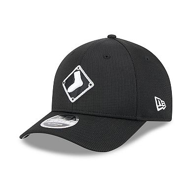 Men's New Era Black Chicago White Sox 2025 Batting Practice 9FORTY M-Crown Adjustable Hat