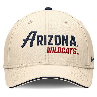 Men's Nike Natural Arizona Wildcats 2026 Primetime Swooshflex Hat
