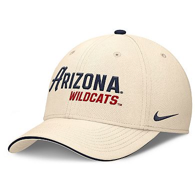 Men's Nike Natural Arizona Wildcats 2026 Primetime Swooshflex Hat