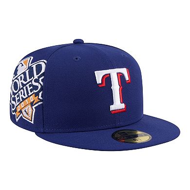 Men's New Era Royal Texas Rangers Hidden Hit 59FIFTY Fitted Hat
