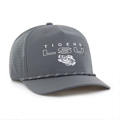 Men's '47 Gray LSU Tigers Forward Vent Hitch Rope Adjustable Hat